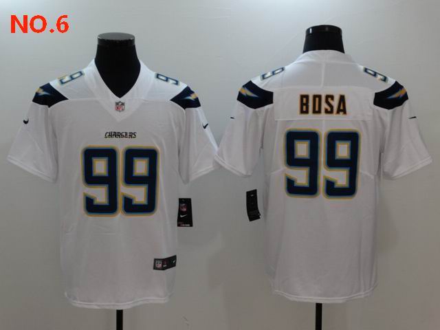 Men's Los Angeles Chargers #99 Joey Bosa Jersey NO.6;